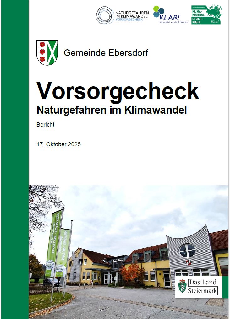 Durchführung von Naturgefahrenchecks für Gemeinden